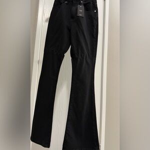 Forever 21 Black Flare & Wide Leg Jeans